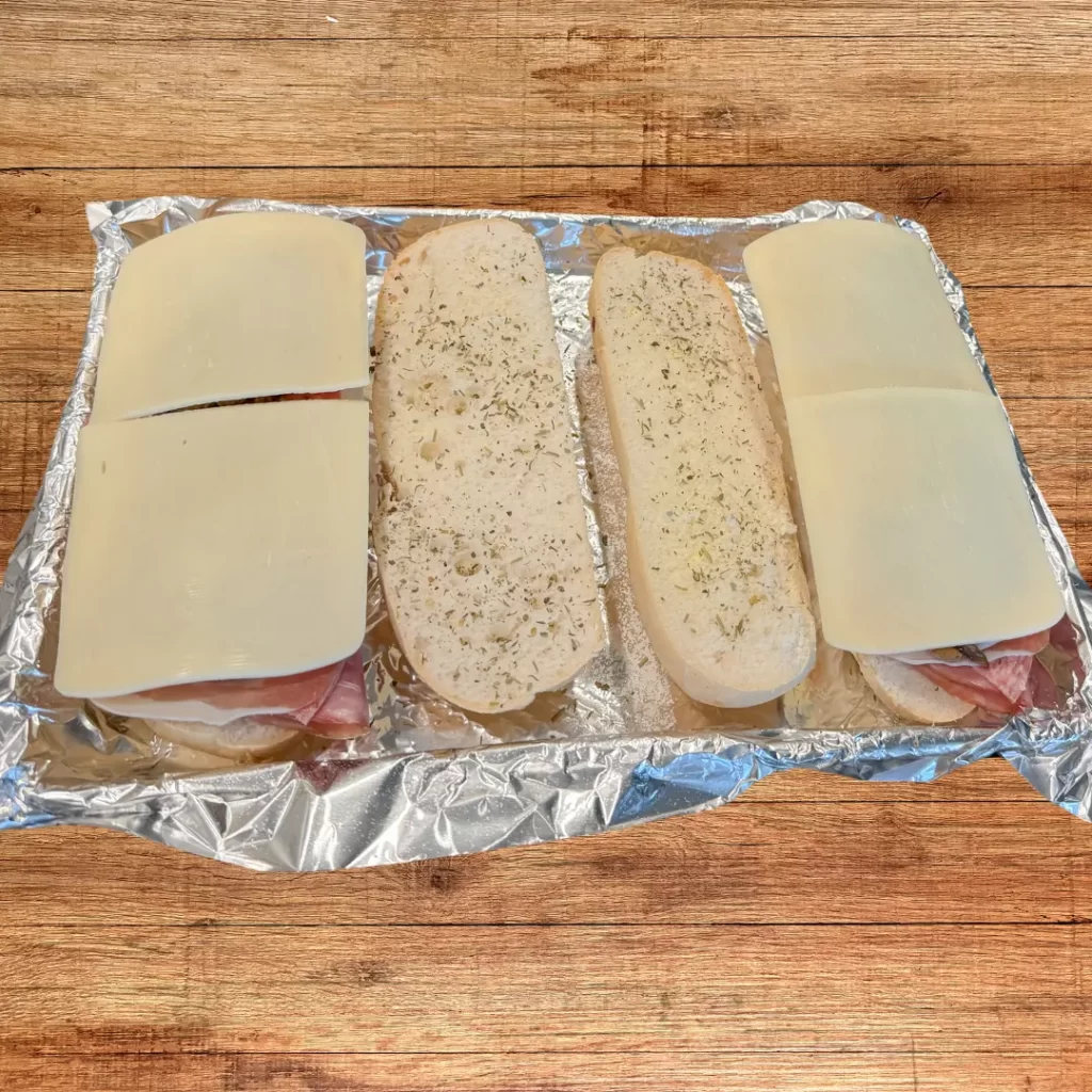 mozzarella cheese sandwich